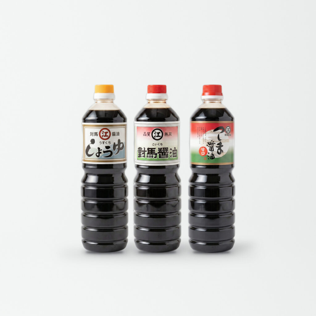 対馬醤油詰め合わせ（3本入り）